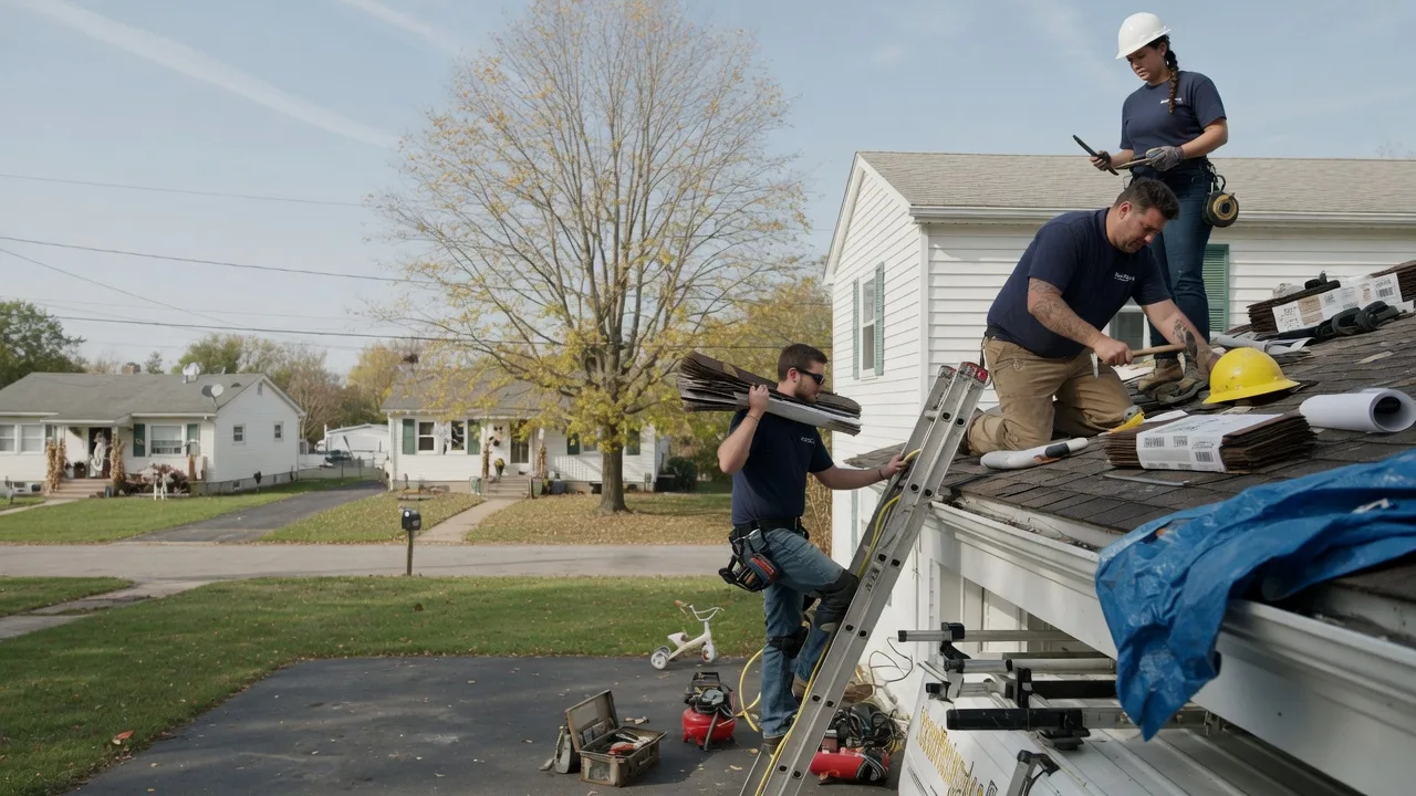 Local Roofing Contractors in Industry, IL near me
